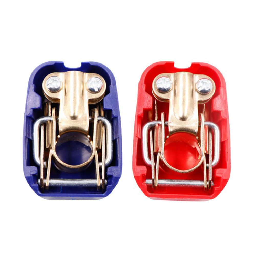 

1 Pair Universal Battery Terminals Clamps Quick Release Connector For Car Caravan Boat Motorcycle Car-Styling