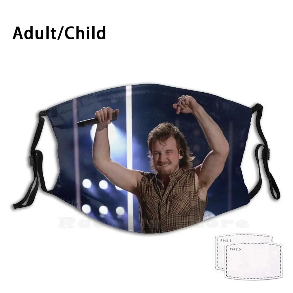 

Маска для лица с забавным принтом, многоразовая