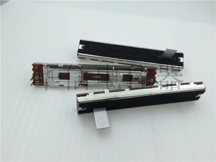 

Оригинальный новый 100% SC609N 88 мм прямой слайд fader одинарный потенциометр A10K B10K C10K B100K длина ручки 15MMB (переключатель)