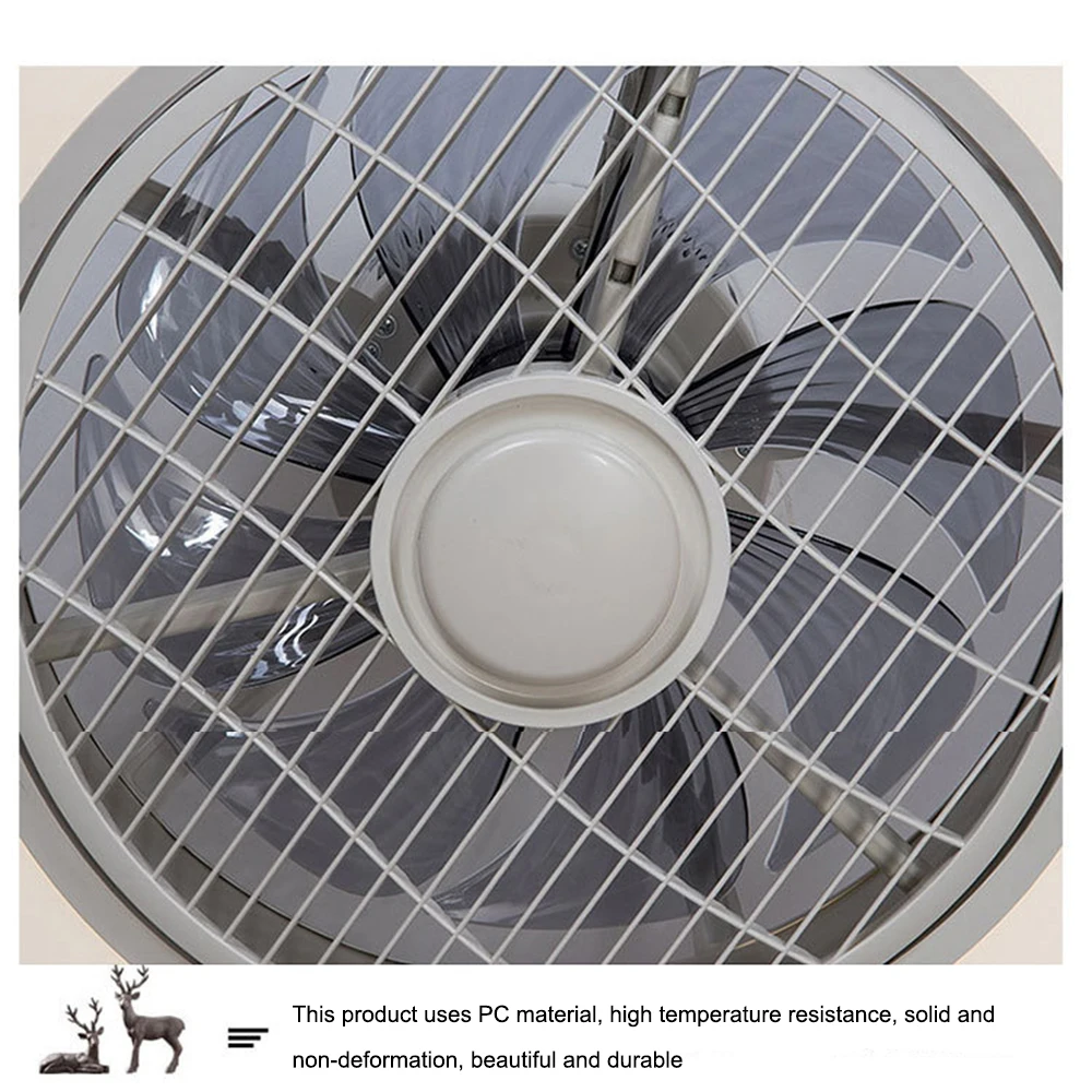 Светодиодный потолочный вентилятор + лампа с светильник ционным управлением