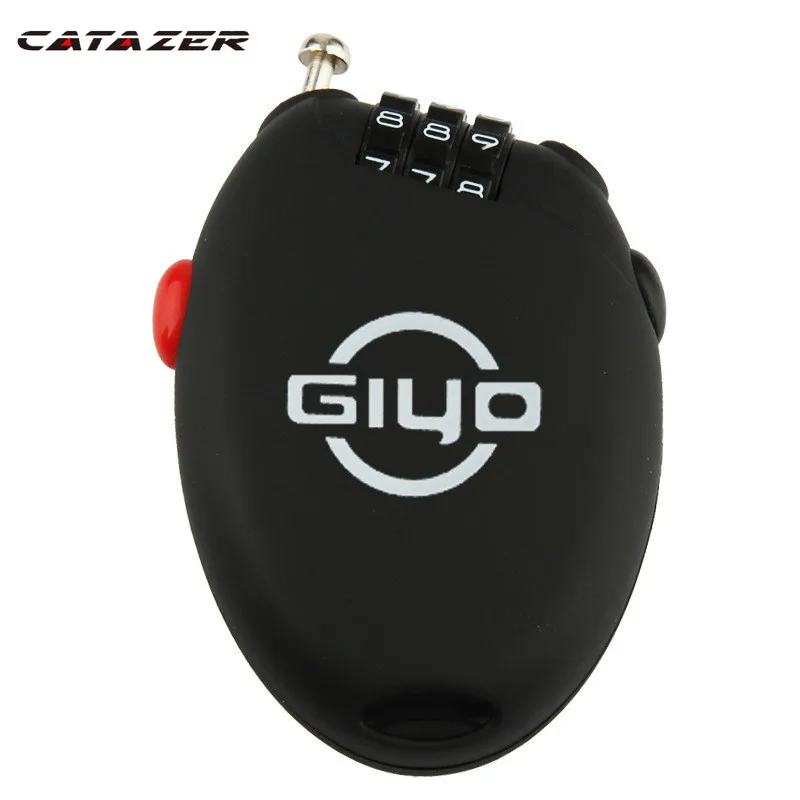 

Велосипедный многофункциональный мини-замок с 3-значным кодом и кодом пароля, противокражный выдвижной замок с проводкой для велосипедного...