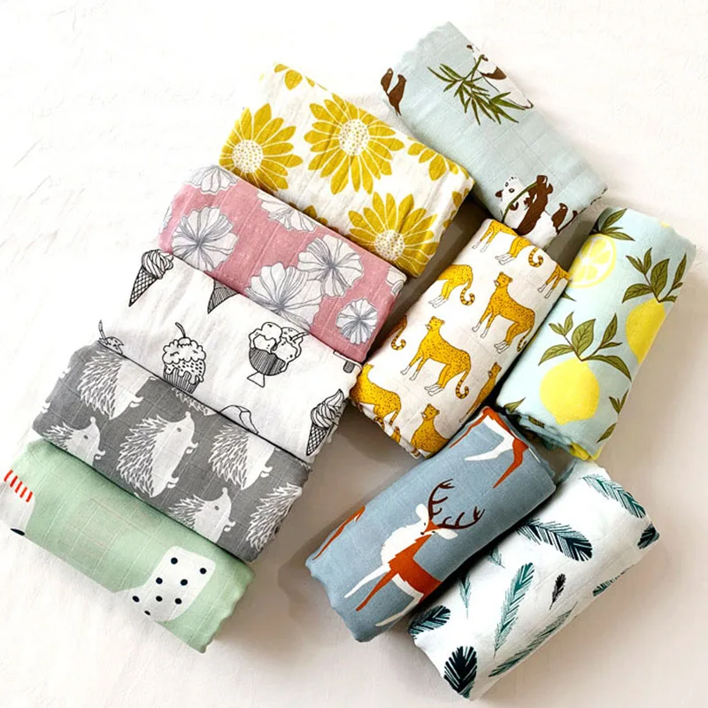

58x58cm Muslin cotton Baby Towels Scarf Swaddle bath Towel Newborns Handkerchief Bathing Feeding Face Washcloth Wipe