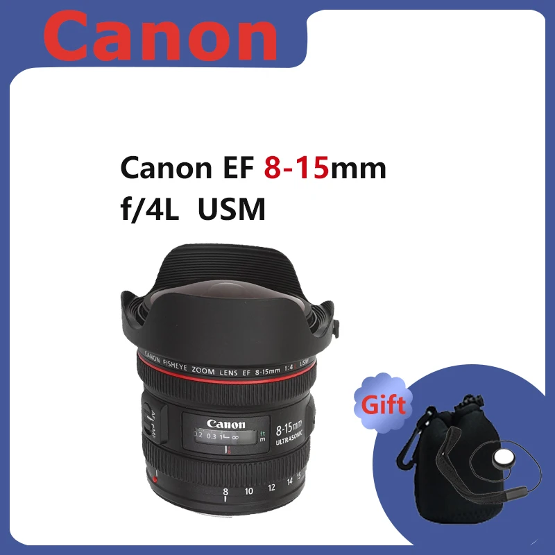 

Lente Canon EF 8-15mm f/4L Fisheye USM Ultra-Wide