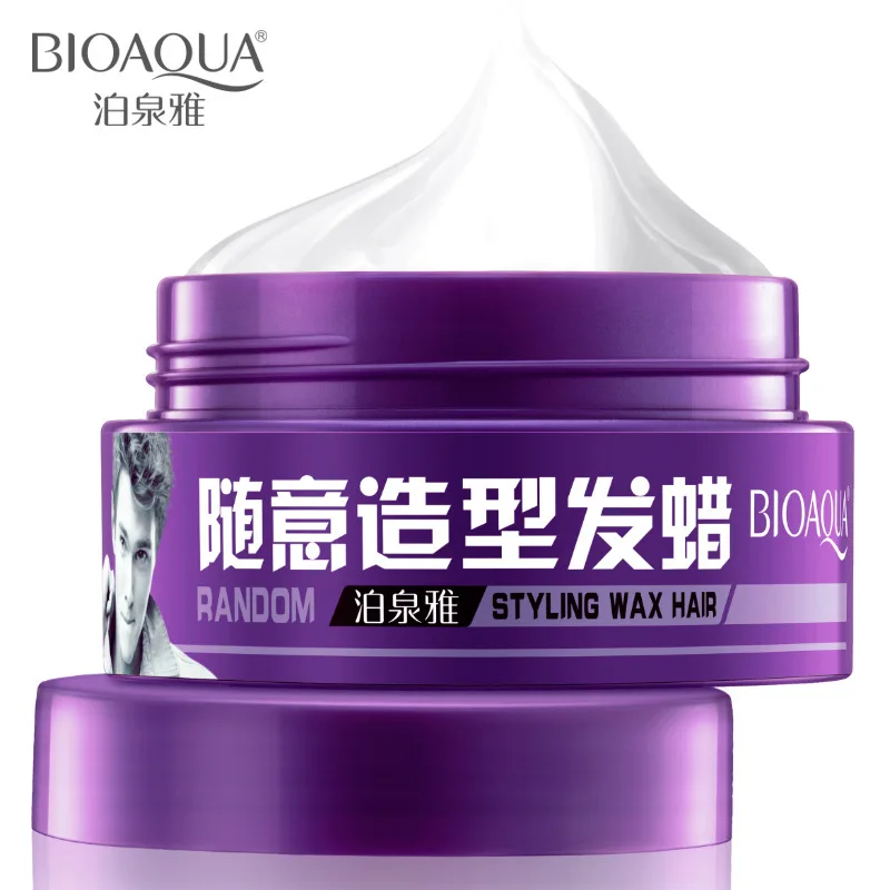 Bioaqua Random modelling wax hair fleeciness finalize moisture mud man |