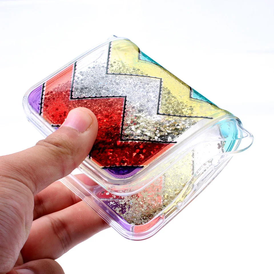 Мягкий ТПУ силиконовый чехол для телефона с блестками и жидким песком Samsung Galaxy S8 S9
