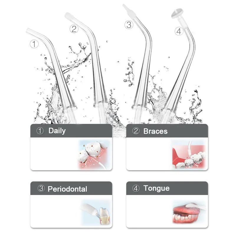 Портативный беспроводной Оральный ирригатор USB Перезаряжаемый