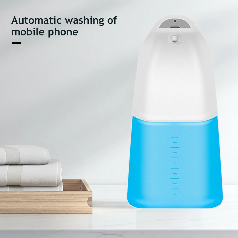 

Infrared Smart Sensor Hand Soap Dispenser Container Sterilizing Bathroom Touchless Liquid Household Hotel Cleaner Necessities