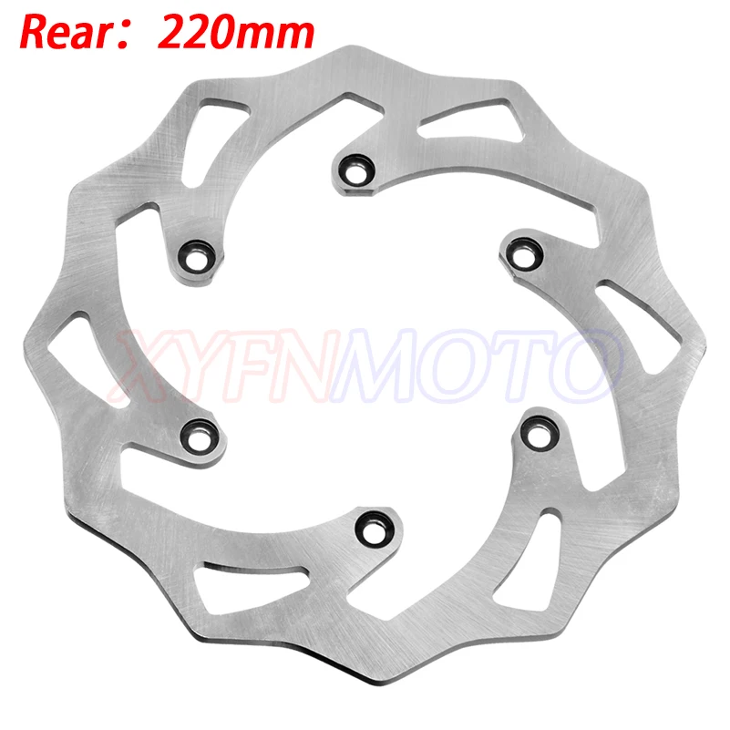 Комплект тормозных дисковых роторов переднего и заднего мотоцикла для KTM SX XC 125 150