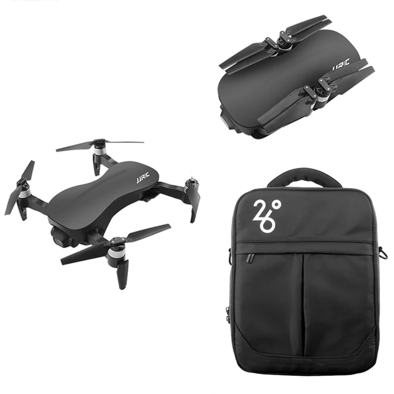 Квадрокоптер JJRC X12 складной с 3 осевым стабилизатором GPS Wi Fi FPV 1080P 4K HD