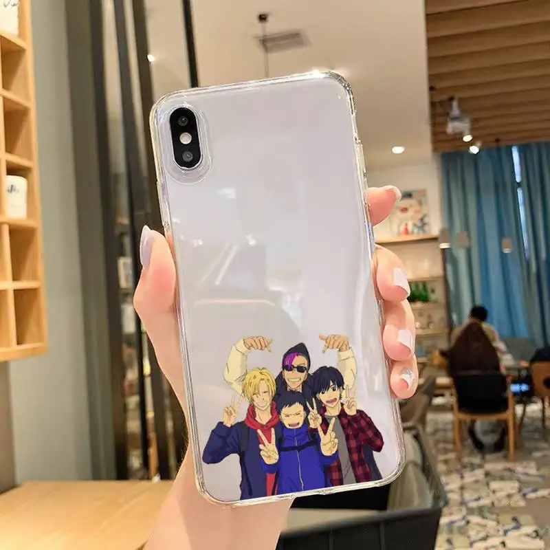 Чехол для телефона Xiaomi 10T 11 Note 10 Redmi 7 8 9 S Pro K20 с японским аниме бананом рыбой