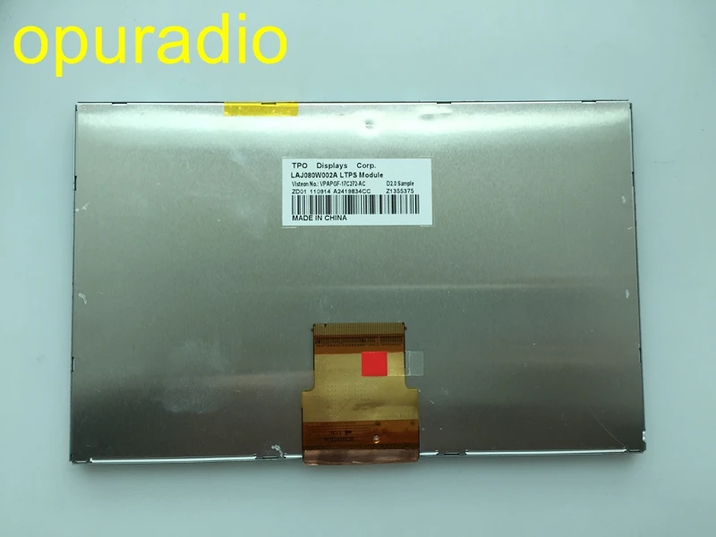 Новинка оригинальный ЖК дисплей LAJ080W002A 8 дюймов автомобильная DVD навигационная