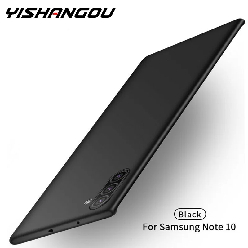 Ультра тонкий сдержанный матовый чехол для samsung A70 A50 A10 A20 A9 A8 плюс жесткий Пластик чехол для Galaxy S10 8 9 Plus Note 10 8 9