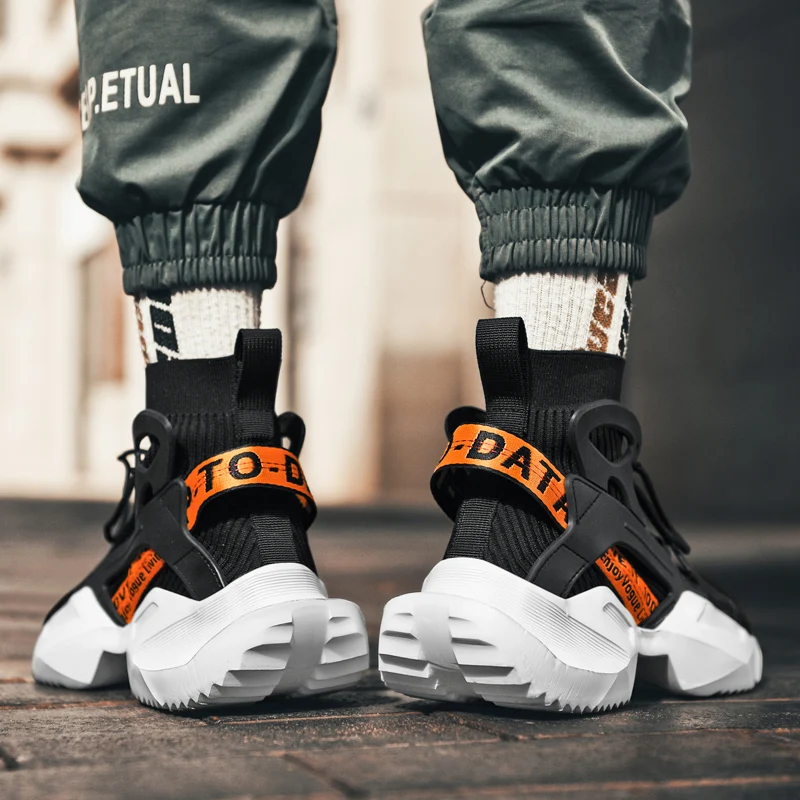 

Etienne Jr Men Men Soft Bottom Sneakers Outdoor Non-slip Damping Walking Trekking Leisure Summer Socks Running Shoes