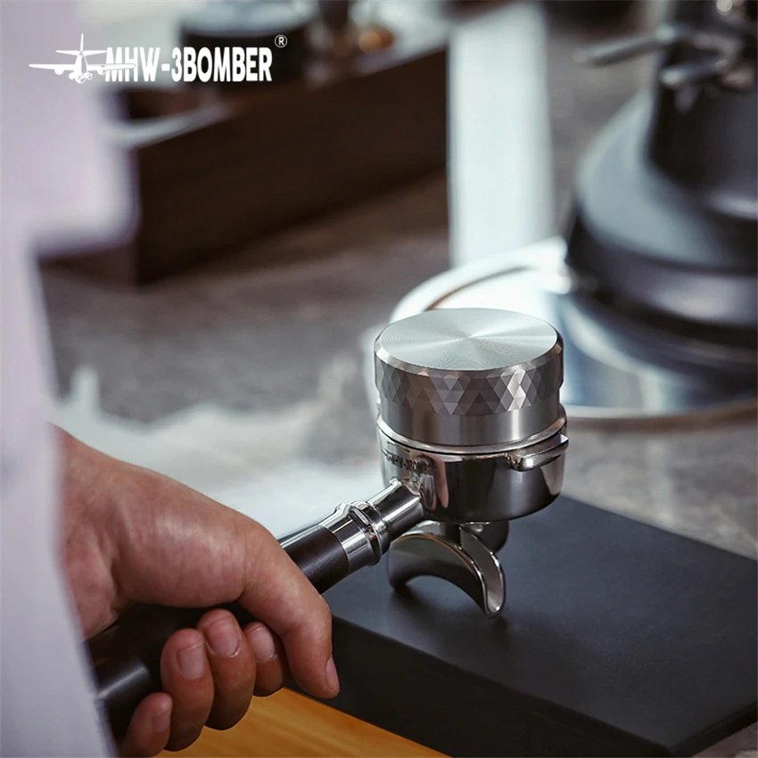 Карандаш для кофе калиброванный с плоской основой 58 мм из нержавеющей стали 304