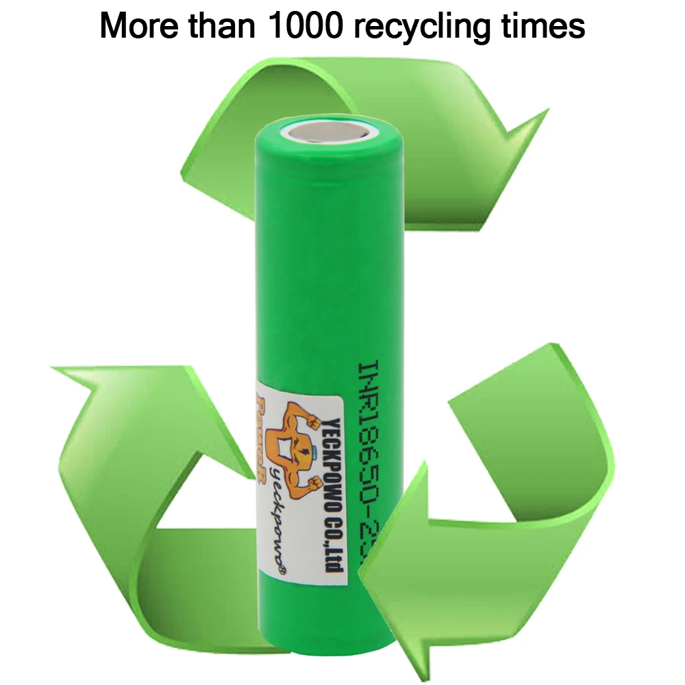 Москва Склад быстрая доставка 2500 мА/ч 3 7 в литий-ионный аккумулятор inr18650 25r 25A