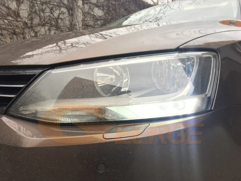 Светодиодный дневный светильник DRL для Volkswagen VW Jetta 2011 2012 2013 2014 2015 2016 ультра-яркий
