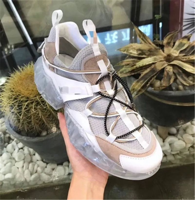 Алмаз тропа женские кроссовки разноцветная обувь с пряжкой на платформе Tenis Feminino