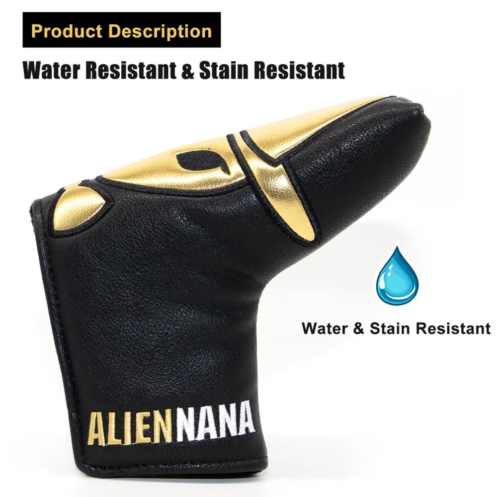 Чехол для клюшки гольфа Aliennana Blade Putter чехол головы в гольф клуб Кожаные