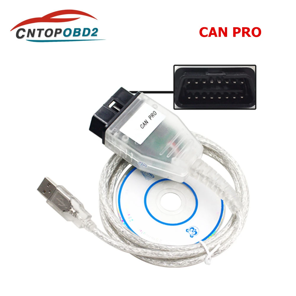Новое поступление для V Group CAN PRO S.W V5.5.1 BUS + UDS K line VCP сканер obd 2 Автомобильный