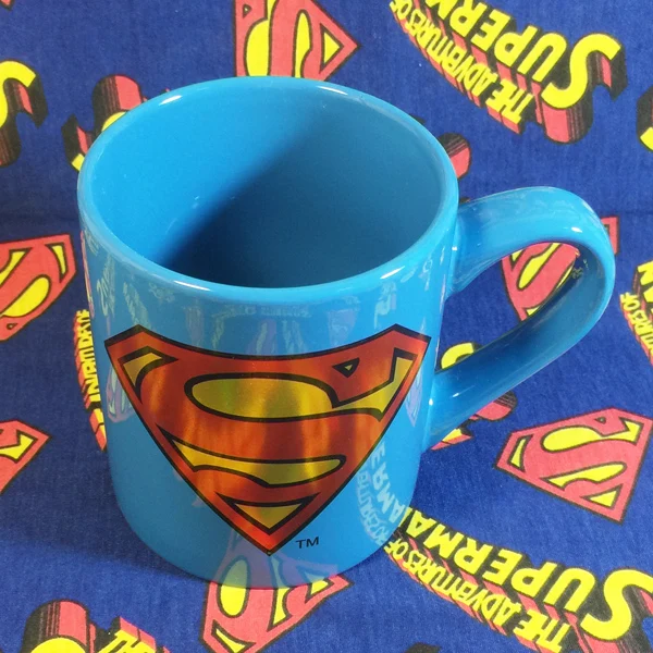 Кружка Супермена креативная керамическая кофейная чашка фарфоровая чайная Zakka