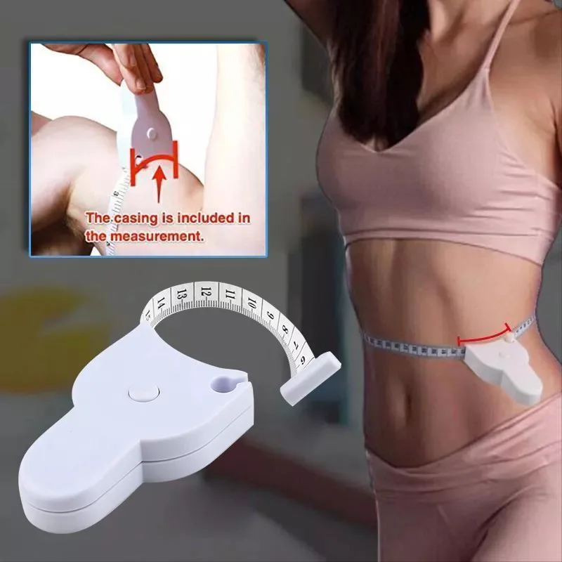 

Self-tightening Body Measuring Tape Ruler 150cm/60 Inch Sewing Tailor Dressmaking Measure Ruler Meter Film for Waist Chest Legs