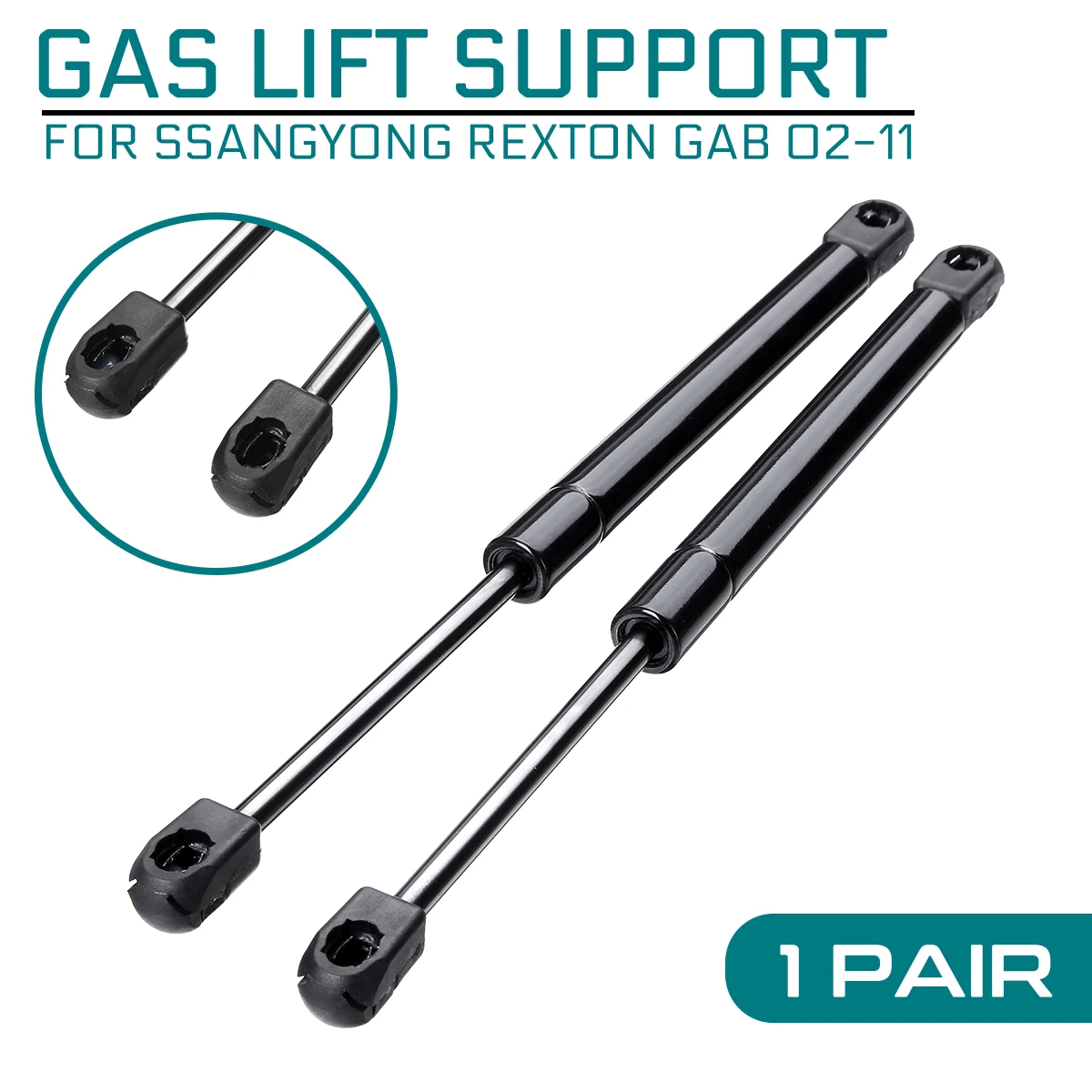 

For SSANGYONG REXTON GAB 2002-2011 Car Front Engine Cover Hood Shock Lift Struts Bar Support Props Rod Arm Gas Spring Bracket