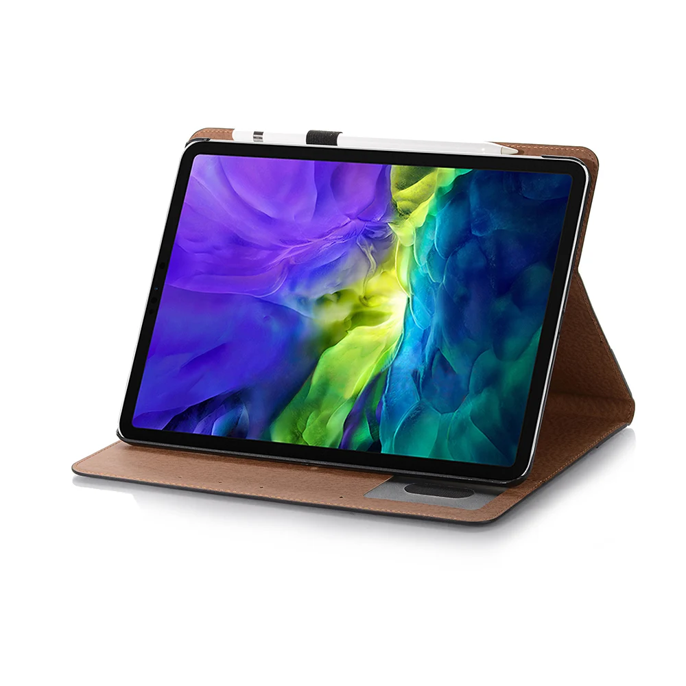 Умный деловой Чехол для iPad Pro 12 9 чехол 2020 кожаный аксессуары 4 го поколения|Чехлы