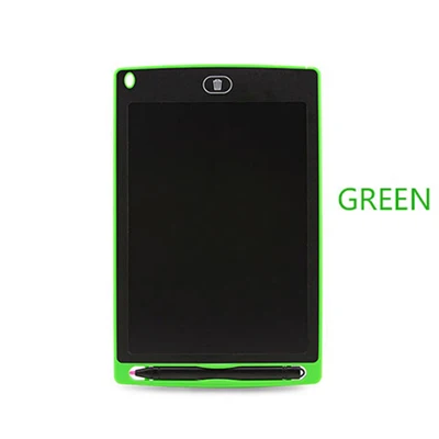 green Игрушки для рисования 8,5 дюймов ультра-тонкие планшеты портативная электронная доска для письма доска для рисования для детей - Цвет: green