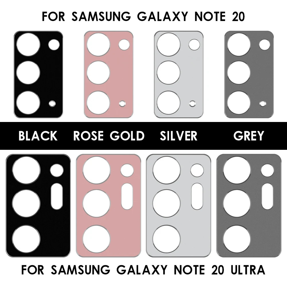 1 шт. для Samsung Galaxy Note 20/20 ультра металлическое кольцо крышка камеры алюминиевый