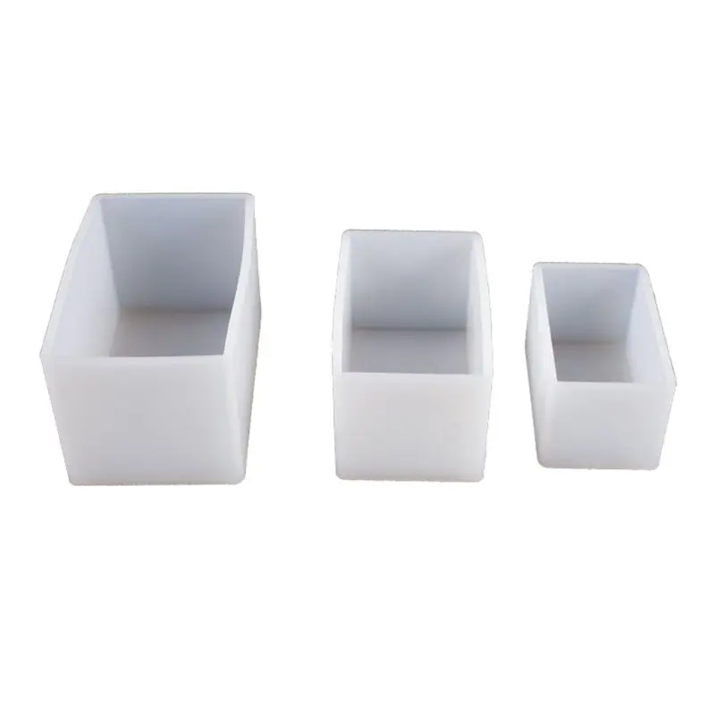 

Cuboid силиконовая форма для мыла Полимерная глина-смола эпоксидная форма для торта подвесная литая ручная работа DIY ремесла инструмент для из...