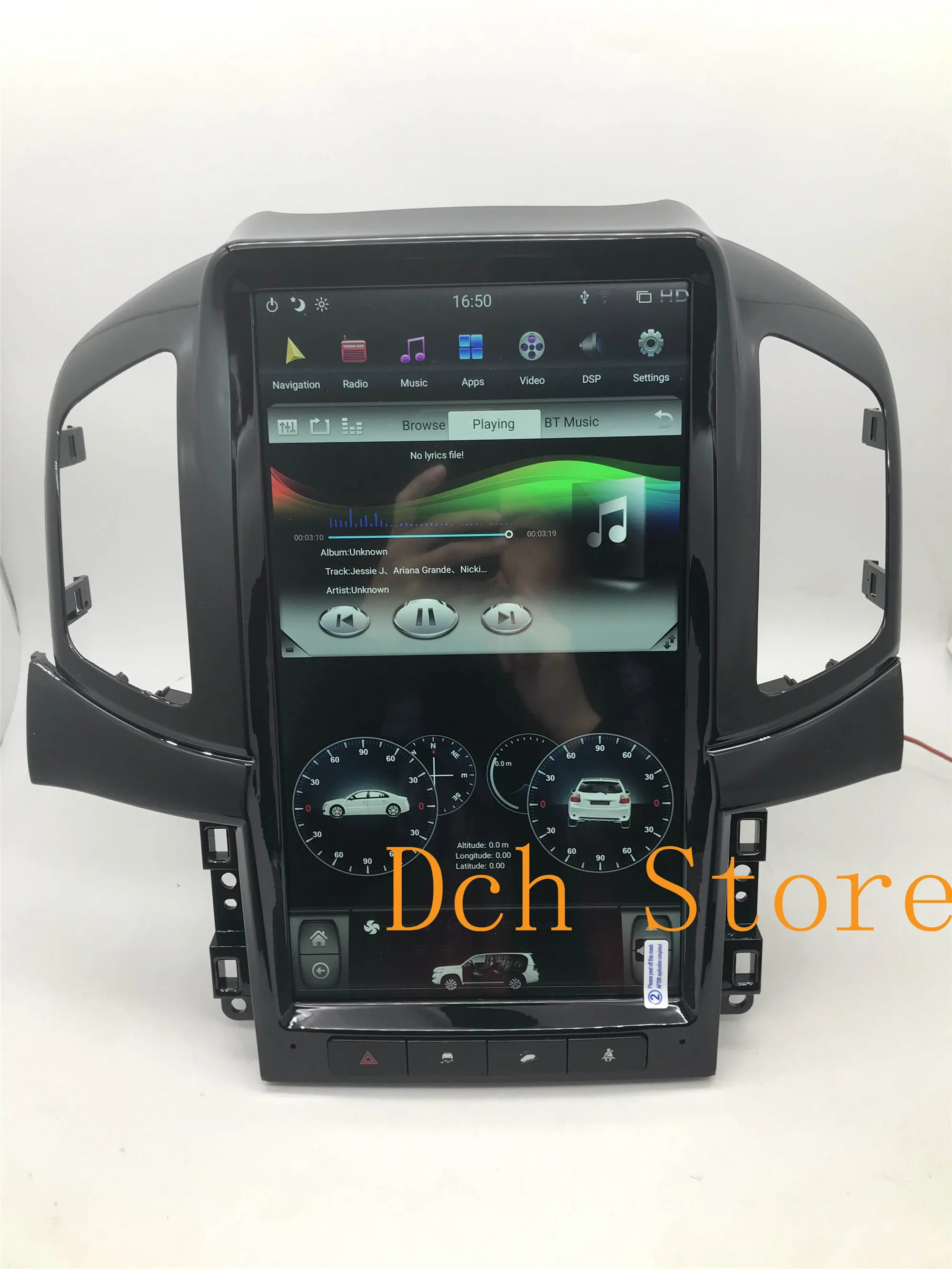 Автомобильный DVD плеер Tesla Style вертикальный экран 13 6 дюйма Android 9 0 навигация GPS для