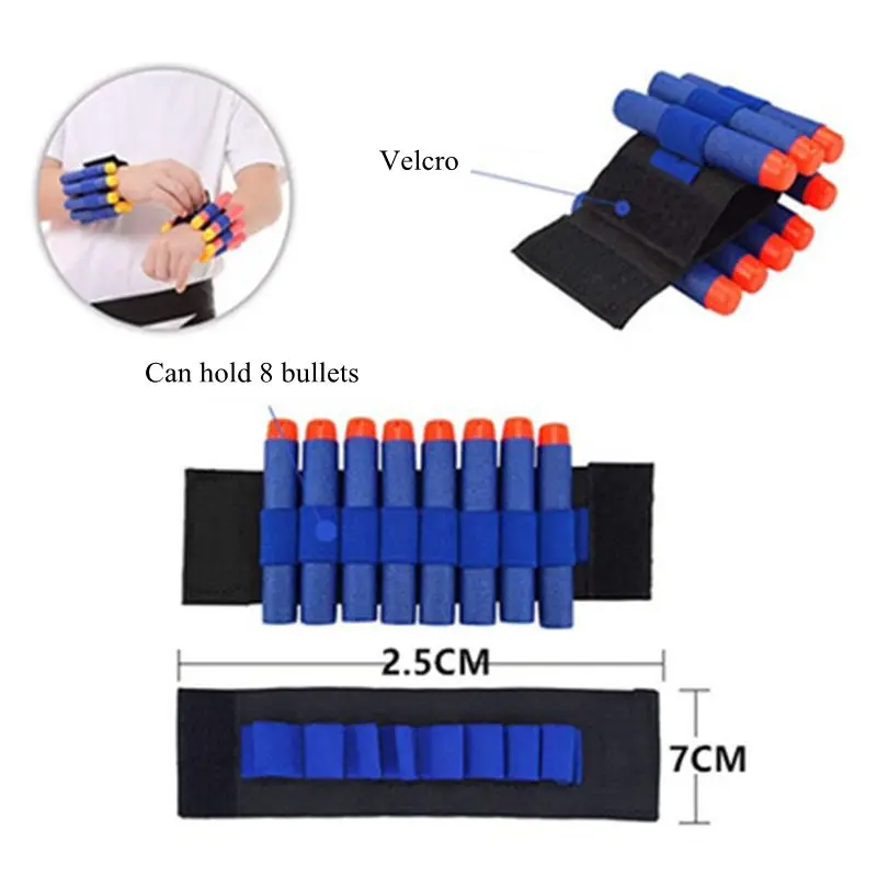 6 шт. Детский жилет для пистолета Nerf |