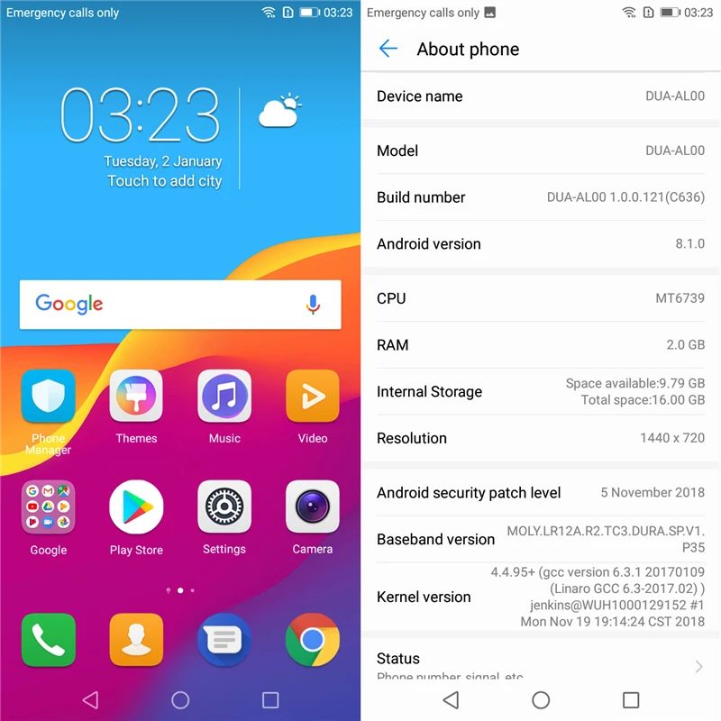 Смартфон Huawei Enjoy 8E Lite 2+32ГБ|Смартфоны| |