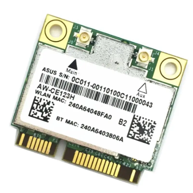 Двухдиапазонная беспроводная Wi Fi карта Broadcom BCM94352HMB BCM94352 AC 802 11 abgn 802.11ac 2x2 Bluetooth мини