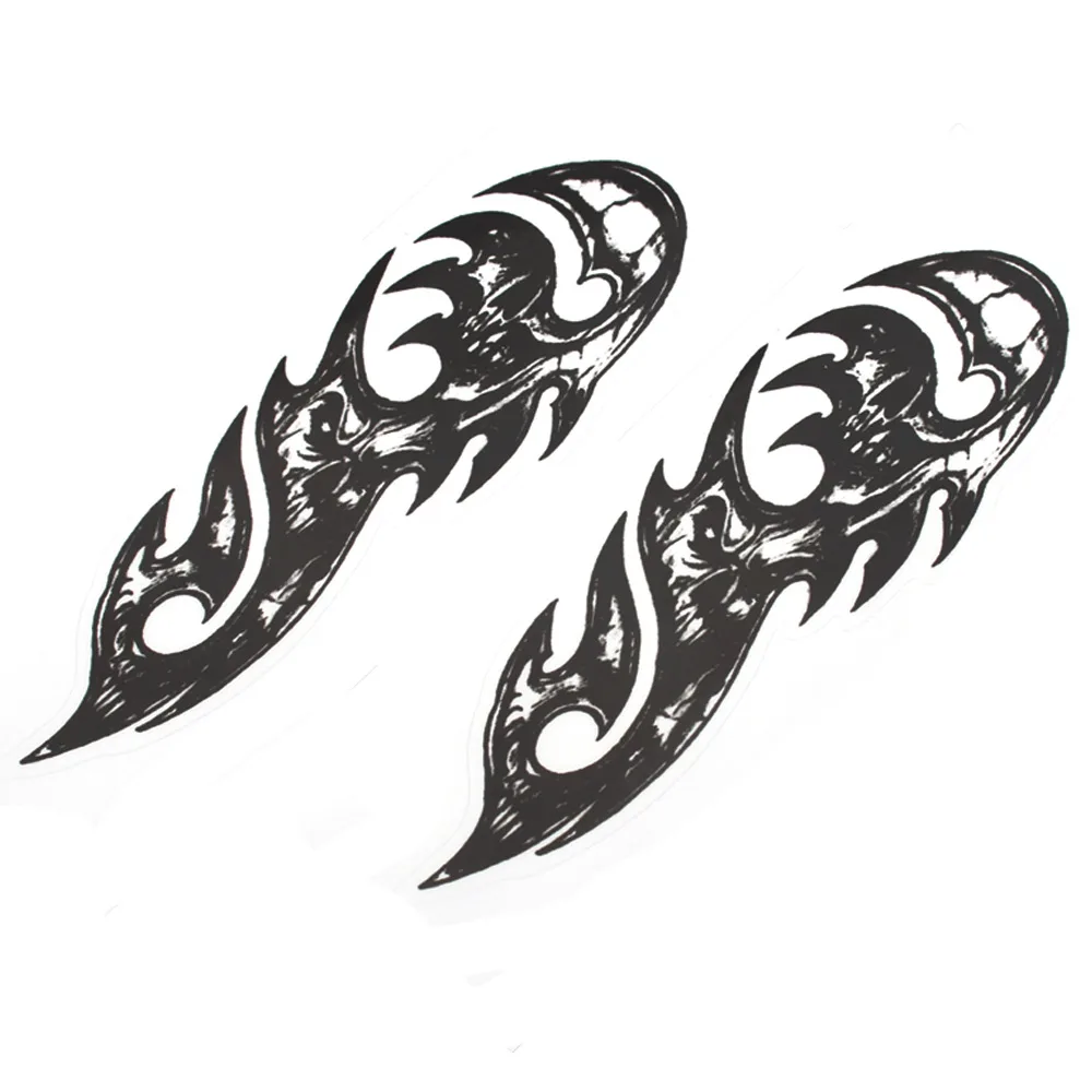 

5 Styles Motorcycle Custom Front Fork Skull Decal Medallion Nameplate Stickers Universal For Harley Yamaha Honda Suzuki Bmw KTM