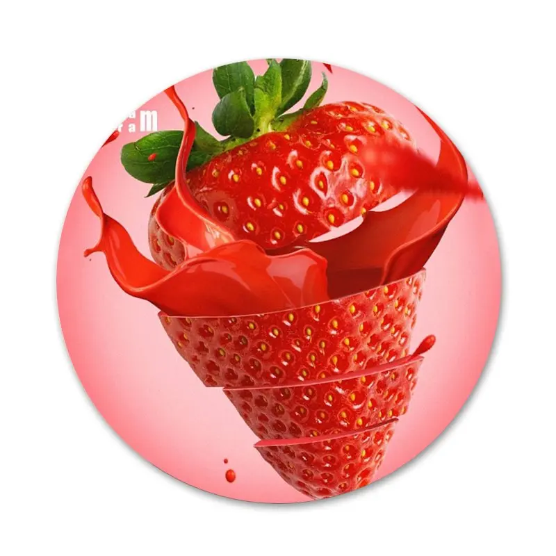 

Dancing fruit strawberry Badge Brooch Pin Accessories For Clothes Backpack Decoration gift