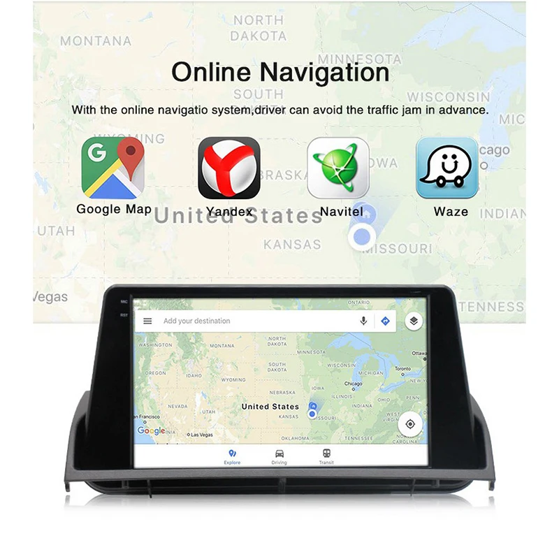 Автомагнитола 2DIN на Android 10 0 радио аудио GPS мультимедийный плеер для Mazda 6 Rui wing 2008 2009