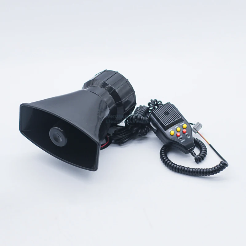 12 В 3-тоновая сирена автомобильный гудок Сирена/скорая помощь/полицейская