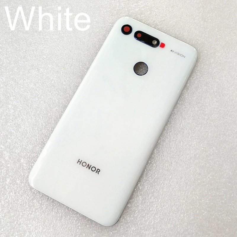 Для huawei Honor вид 20 Батарея крышка задней стороны специально для Корпус задний Чехол для Honor V20 Батарея чехол с Камера линза для цифрового преобразователя
