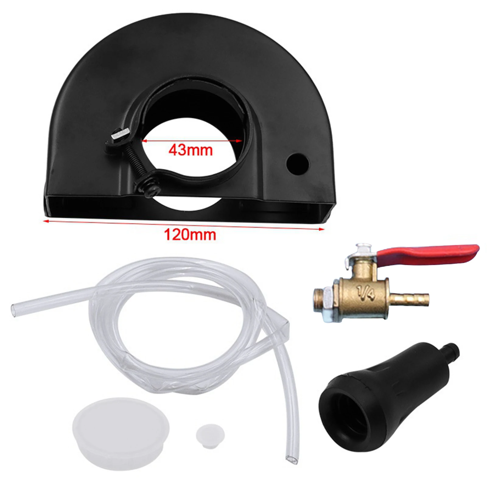 

Universal Surface Cutting Dust Shroud For Angle Grinder Dust Collecting Guard Kit Dust Collector Attachment Cover Tool