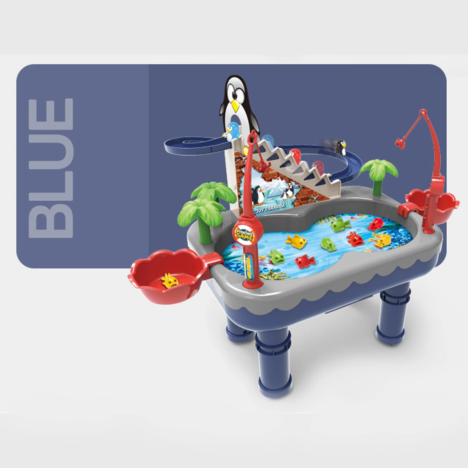 Игрушка Пингвин 2 в 1 электрический инструмент для рыбалки и скалолазания
