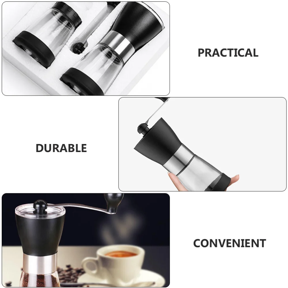 

1Pc Handheld Bean Grinder Kitchen Grinding Tool Manual Coffee Bean Grinder