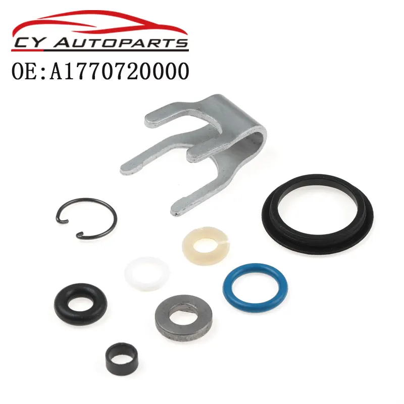 

9PCS New Fuel Injector Seal Kit For Mercedes Benz A1770720000 1770720000