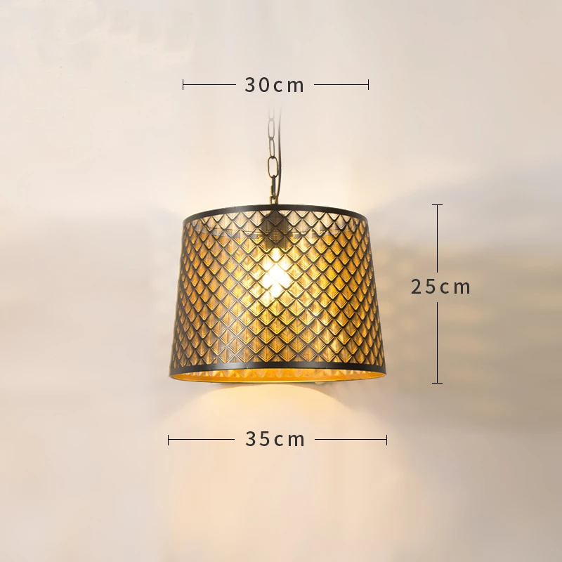 Промышленная ретро-люстра с вырезами круглый декор для ресторана бара отеля