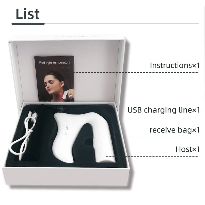 

Jinkairui Intelligent Micro Vibration Electric Scraping Facial Massage Knife Relaxation Muscle Skin Care Body Shape Device