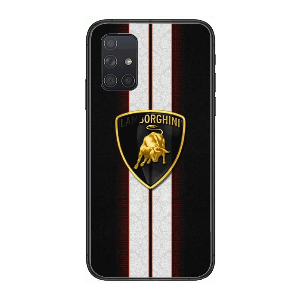 

Luxury cars L-Lamborghini Authentic Phone Case Hull For Samsung Galaxy A 50 51 20 71 70 40 30 10 E 4G 5G S Black Shell Art Cell
