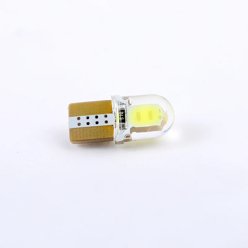 10 шт. светодиодный W5W T10 COB 8SMD автомобиля Подсветка салона для VW Polo Golf 4 5 7 6 T5 T4 Beetle Passat B6 B5 B7 B5.5 Touran Bora Caddy