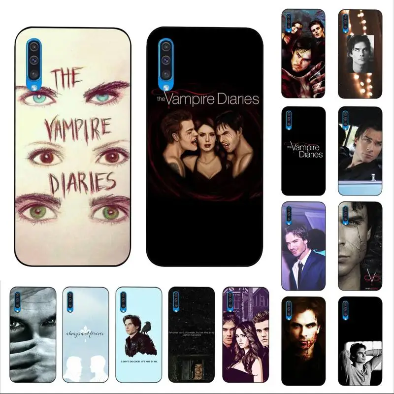 

MaiYaCa The Vampire Diaries Stefan Damon Salvatore Phone Case For Samsung A 10s 31 40 30 70 71 51 20 30 s a7 A8 2018 Vivo Y9c