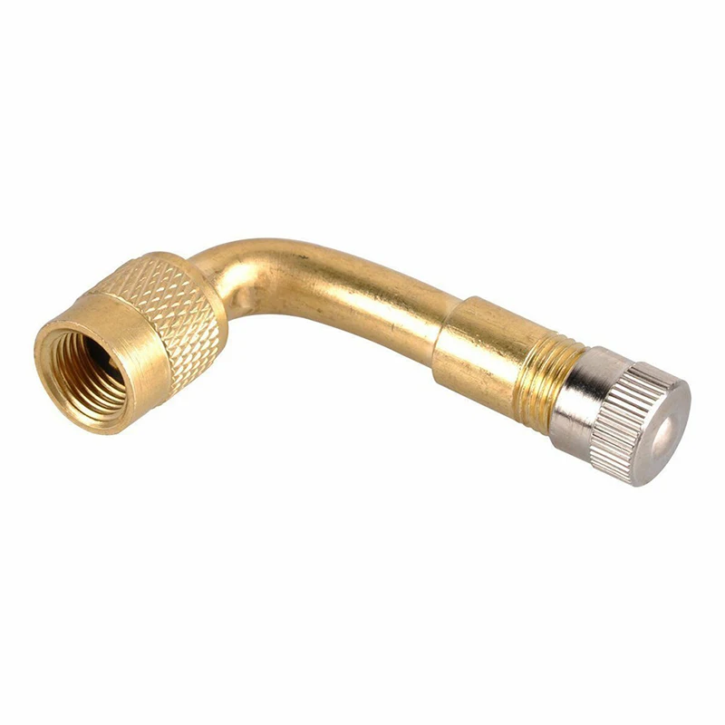 90 degree Brass Air Tyre Valve Extension Car Motorcycle Tire Adapter Wheel Stem Extender Accessories | Автомобили и мотоциклы