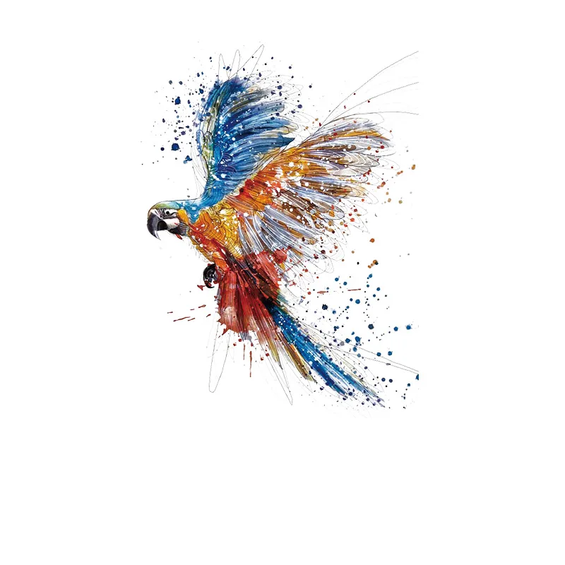 1 шт. мультяшная сова единорог животное птица тигр модный патч сделай сам